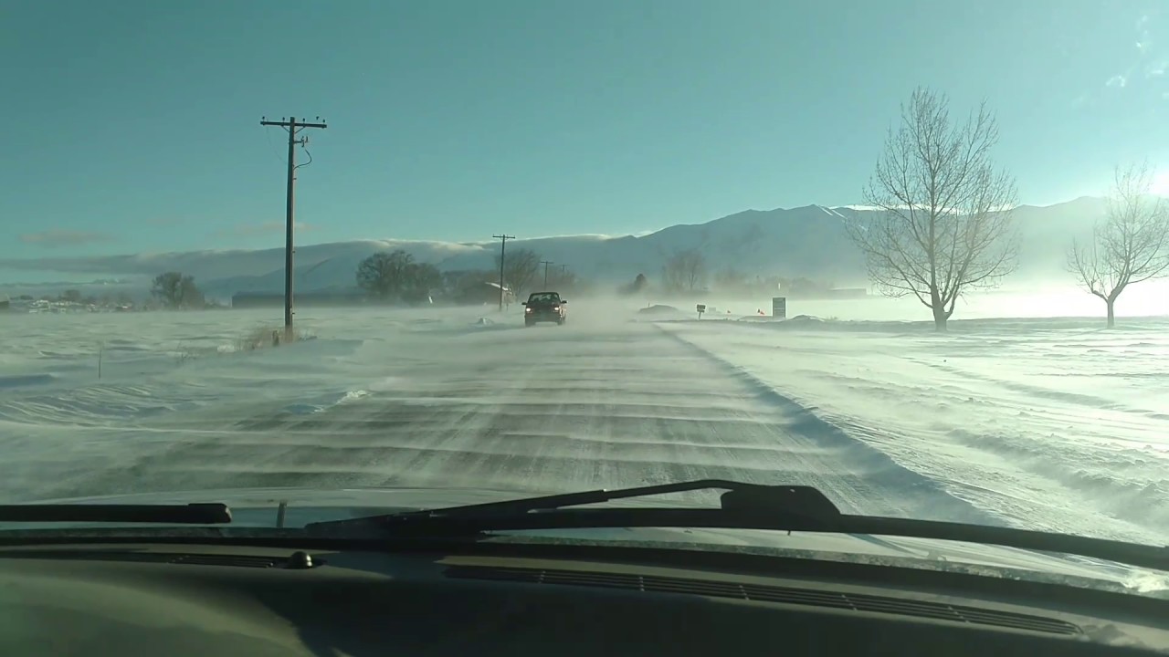Tremonton Utah Severe Snow Storm 2017 YouTube