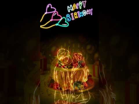 Happy birthday to you 💖 LED light firecrackers #happybirthday #birthdaycake #birthdaysong #생일