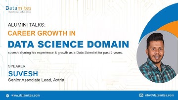Alumni Talks: Career Growth in Data Science Domain