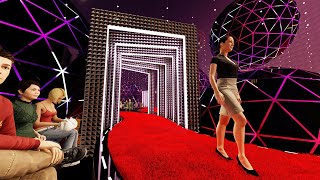 Fashion Show Stage Design - 3D Render screenshot 4