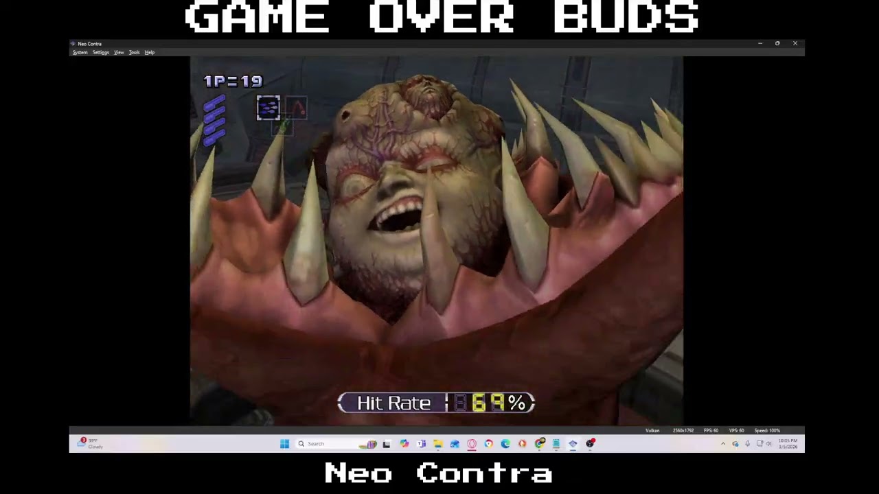 Game Over Buds: Neo Contra
