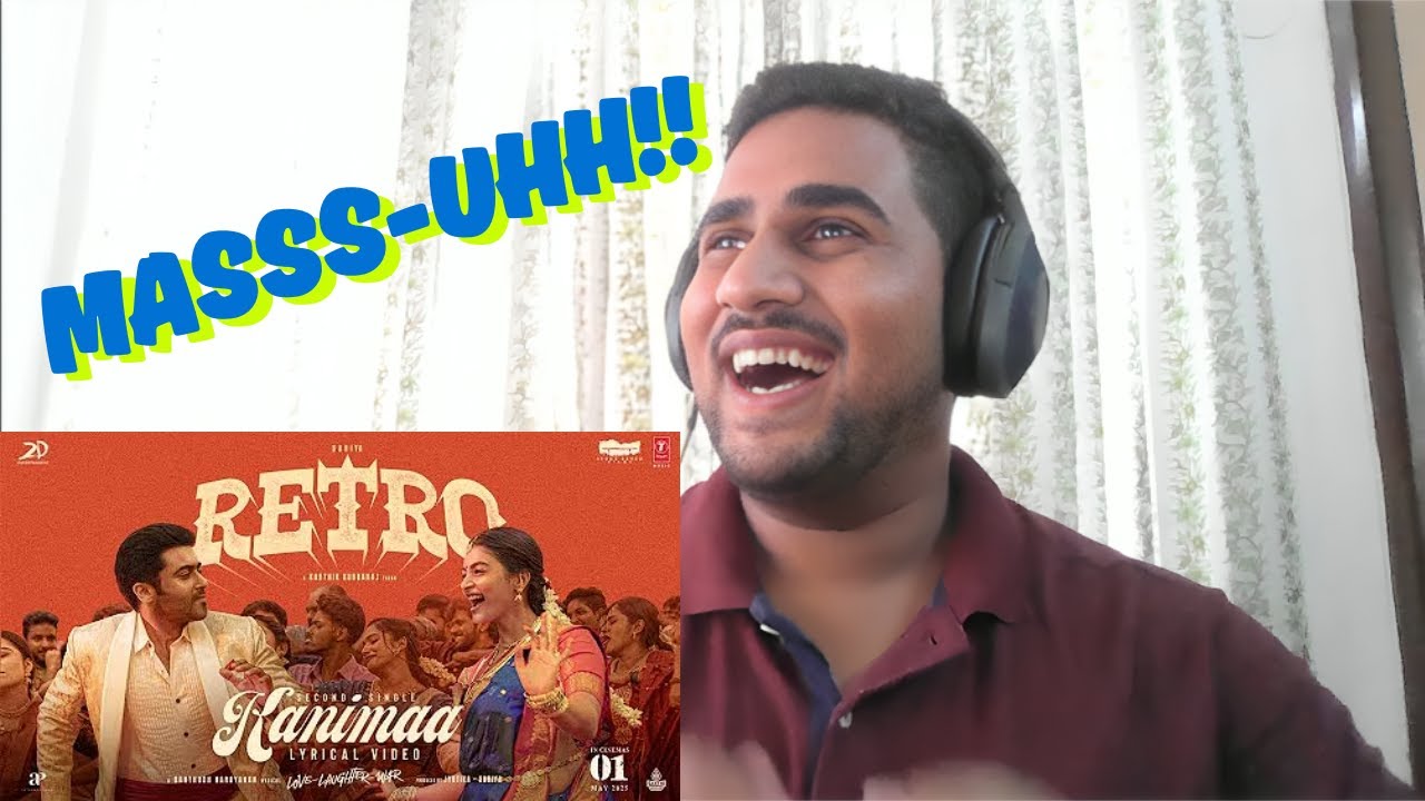 Kanimaa Song REACTION! | Retro | Suriya | Santhosh Narayanan | MUSIFIED Reacts | AN