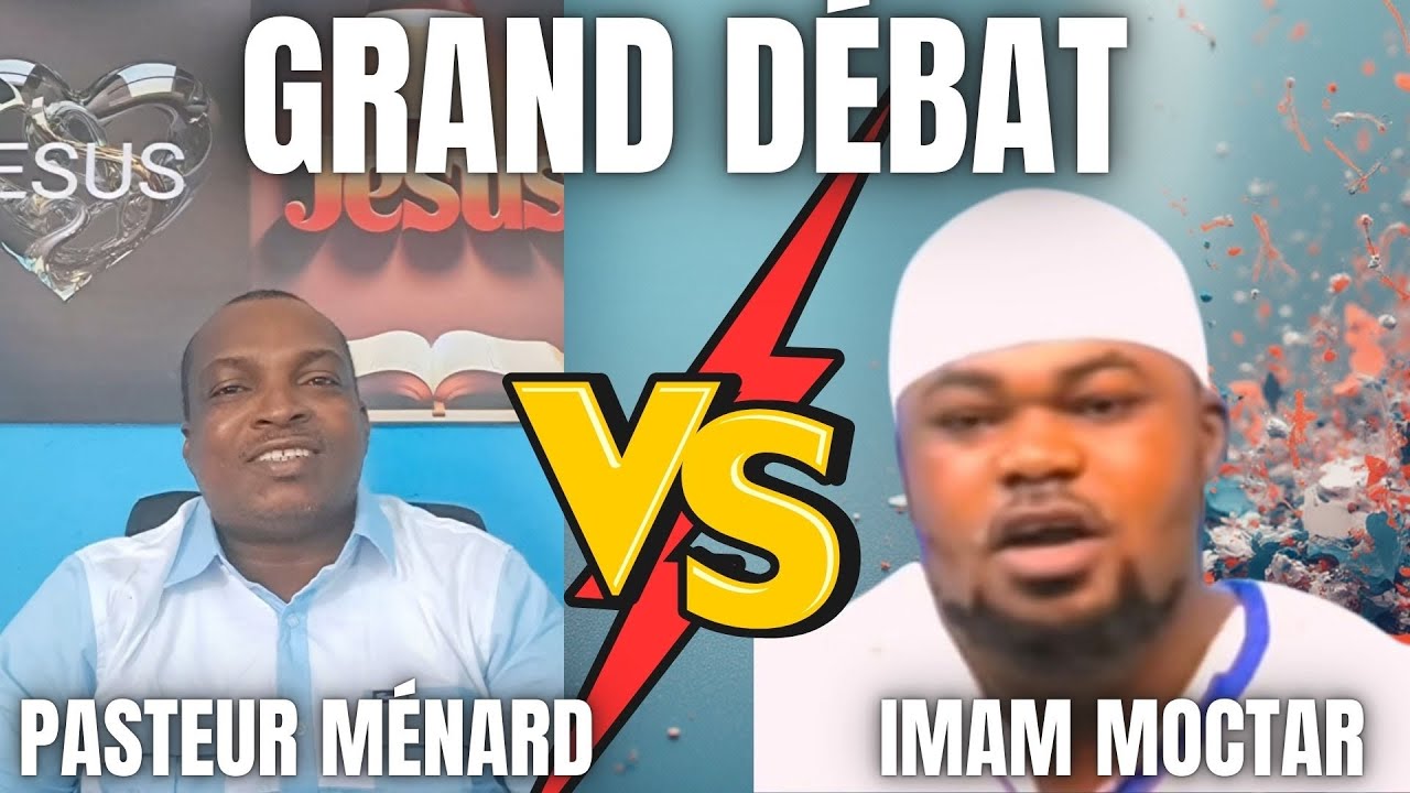 PASTEUR MÉNARD VS L'IMAM MOCTAR LE SALUT DANS LA BIBLE ET LE CORAN #france #viral #live #viralvideo 