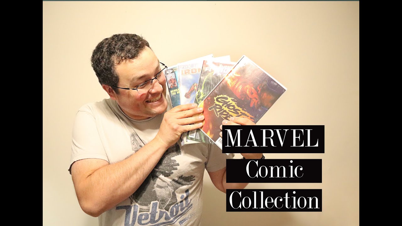 Marvel Comic Collection Featuring Comics From Iron Man Spiderman Hulk 