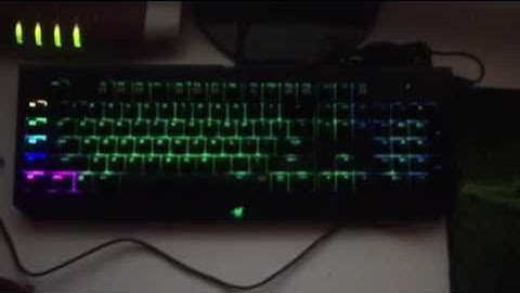 New Razer BlackWidow Chroma Audio Sync