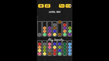 ball sort puzzle level 1011