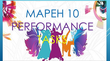 Performance Task Mapeh 10 –PE 3rd Qtr