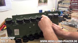 Part 7 RC Tank Workshop - Metal Upgrade Heng Long Leopard 2 A6