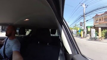 Insta360 One X camera --- Full-VR-Panorama --- Inside a car
