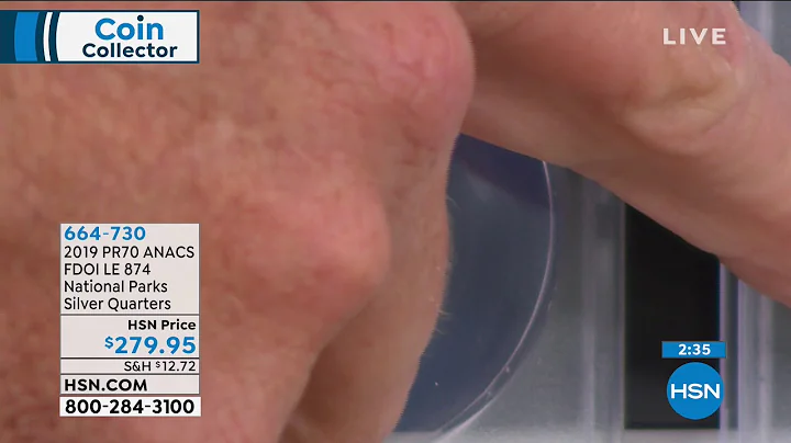 2019 PR70 ANACS FDOI LE 874 National Parks Silver Quarte...