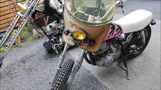 YAMAHA SR250 KICKSTART