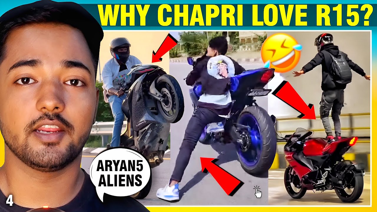 Why CHAPRI Indian Riders Love YAMAHA R15? | Chapri Busted EP4