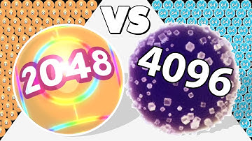 2048 MARMALADE /vs ROLLING BALL 2048 ∞ ASMR Gameplay Android iOS • Suika Games • Drop & Merge Balls