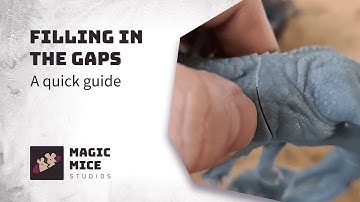 Filling gaps in your 3D miniature print