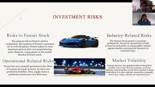 Ferrari Stock Pitch Presentation
