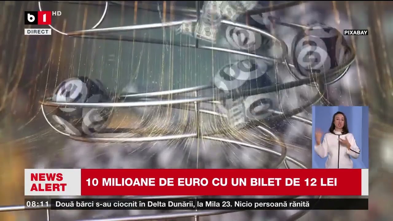 S-A CÂȘTIGAT MARELE PREMIU LA LOTO 6/49_Știri B1TV_10 nov. 2025