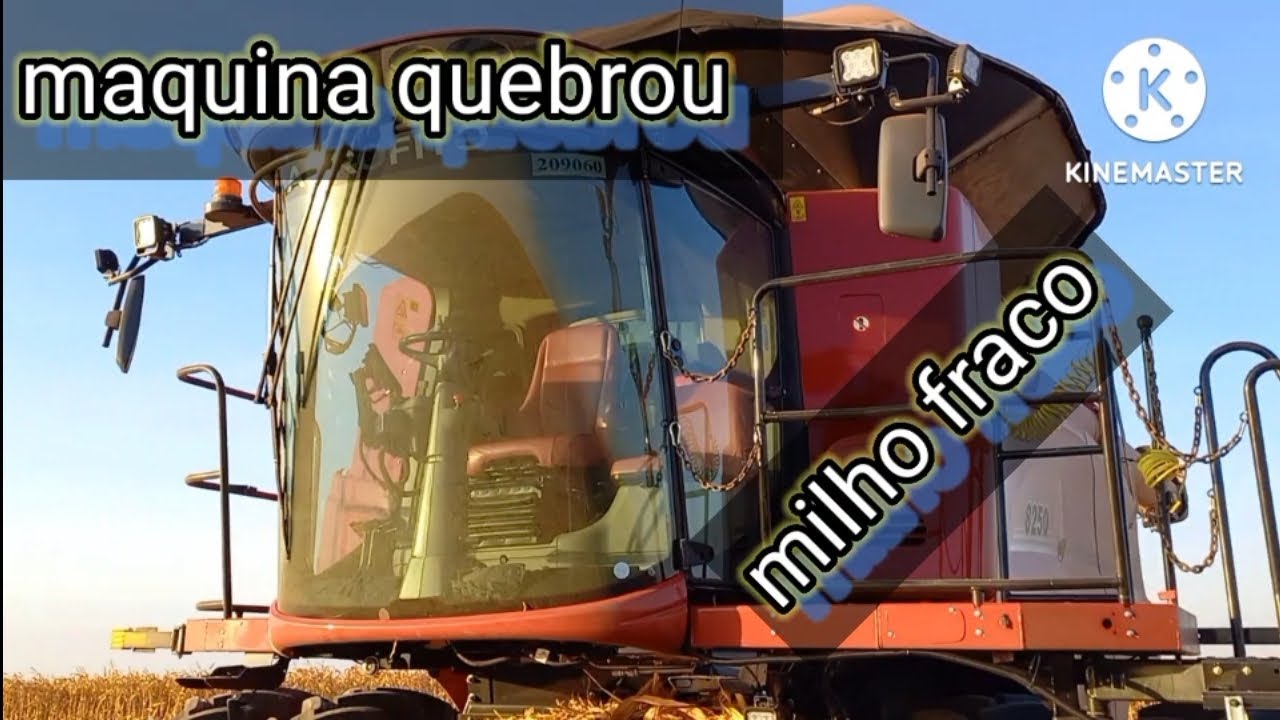 MAQUINA QUEBROU, Será que deu pra consertar? O q muda nas máquinas aqui da fazenda! #farming #video