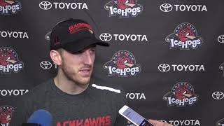 IceHogs Postgame: Jordan Schroeder - 3/20/19