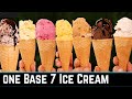कम खर्च में 7 तरह के आइसक्रीम बिना कंडेंस्ड मिल्क | 7 Amazing Ice Cream Recipe | KabitasKitchen
