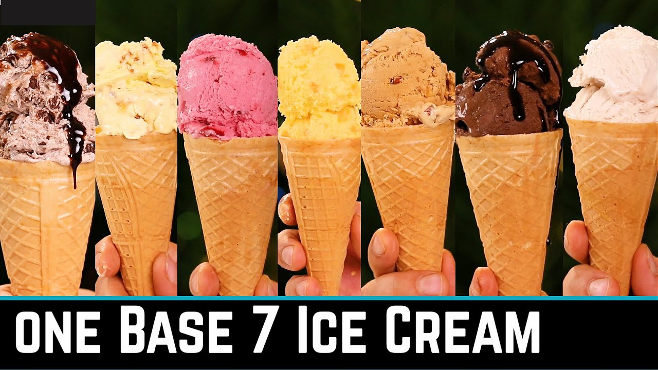 कम खर्च में 7 तरह के आइसक्रीम बिना कंडेंस्ड मिल्क | 7 Amazing Ice Cream Recipe | KabitasKitchen | Kabita Singh | Kabita