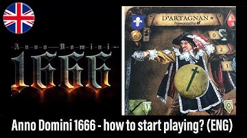 🇬🇧 (436) Anno Domini 1666 - how to start playing? (ENG)