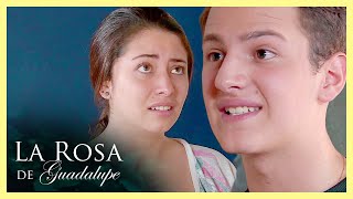 Aldo le recuerda a Alondra que todo es posible | La Rosa de Guadalupe 3/4 | Besos en la cara