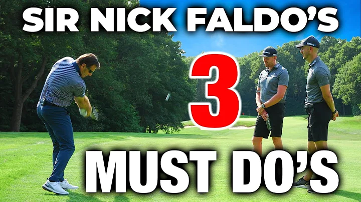 Sir Nick Faldo's 3 MUST DO'S With Your Irons | ME AND MY GOLF