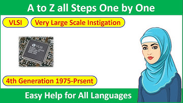 VLSI Very Large Scale Integration 4th  Generation 1975  Present