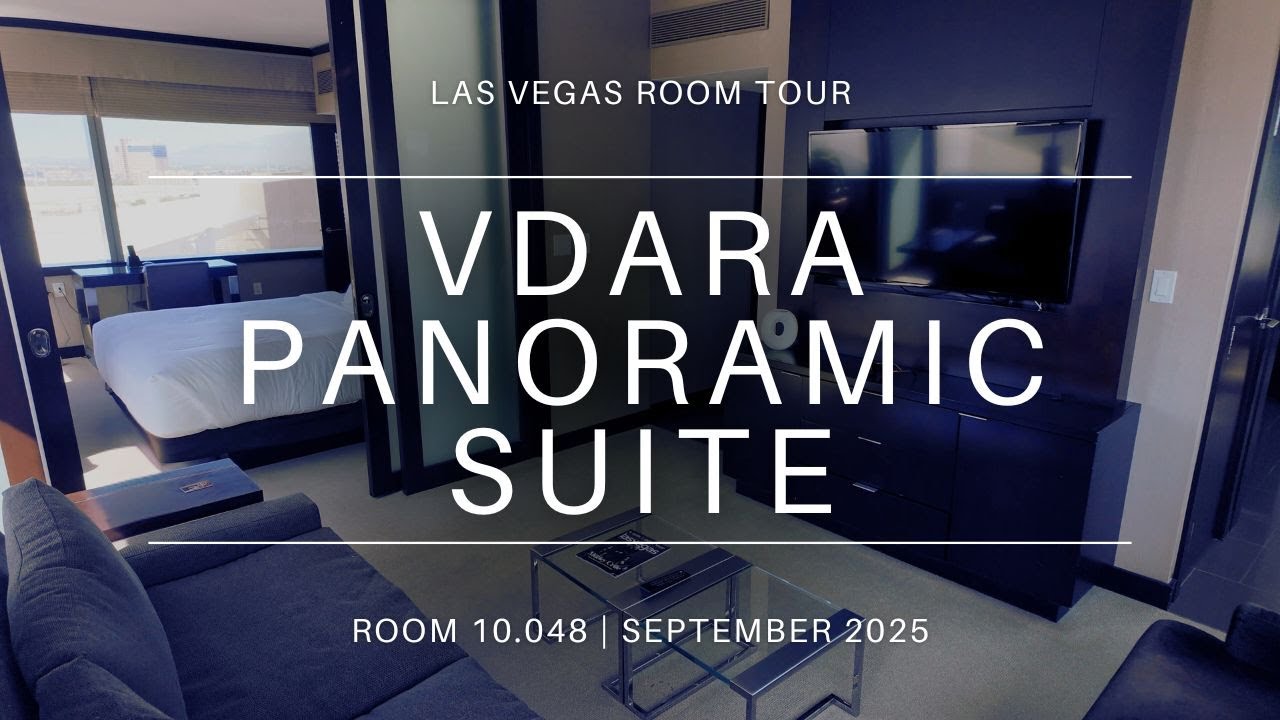Vdara | Экскурсия по панорамному номеру-люкс | Сентябрь 2025 г.