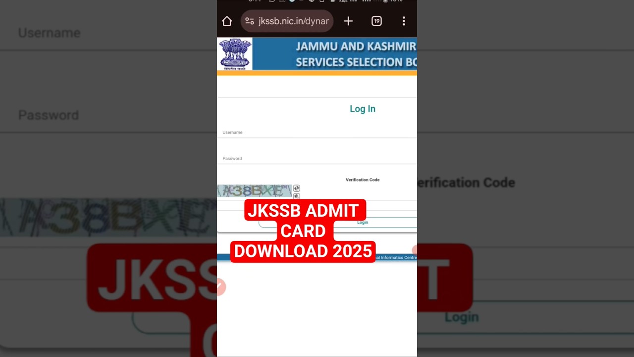 How To Download JKSSB Admit Card 2026 | Login Forgot | Driver Posts 