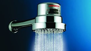 327 - chuveiro lorenzetti tradição 220V 6800W instalado com conector wago 