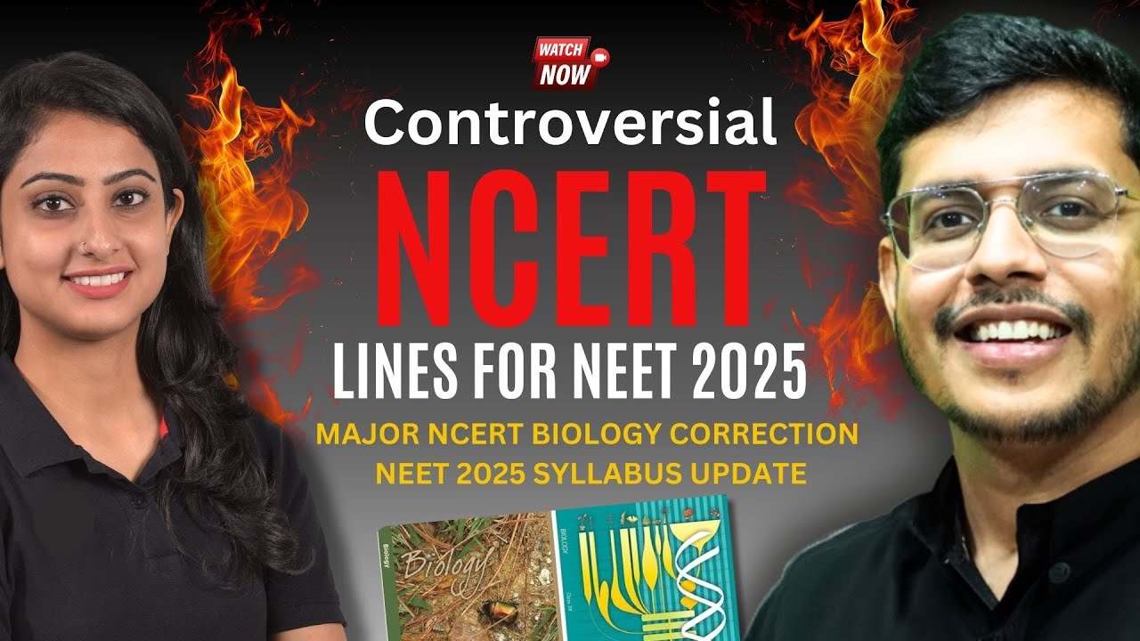 Controversial NCERT Lines For NEET 2025 | Major NCERT Biology ...