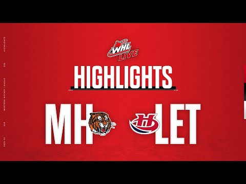 Medicine Hat Tigers at Lethbridge Hurricanes 3/22 | WHL Highlights 2023-24