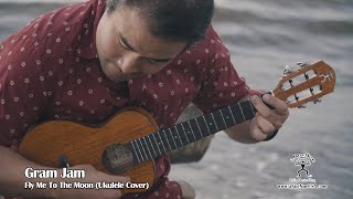 4K Fly Me To The Moon - An Ukulele Improv Cover By Kalei Gamiao