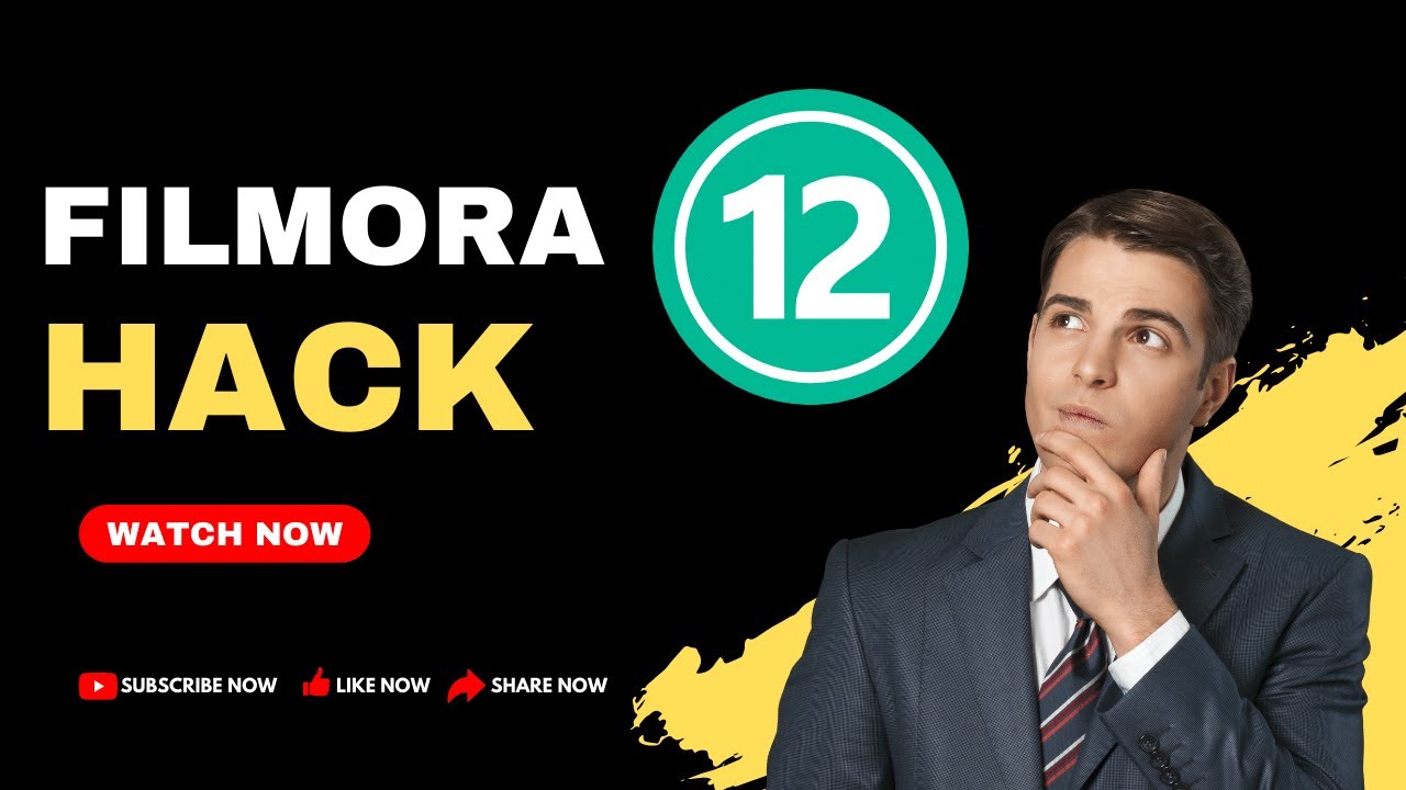 Filmora 12 Hack: Designing a Professional Subscribe Button and Bell Icon for YouTube