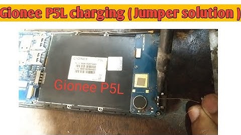Gionee P5L charging (jumper solution). step by step.  the Saif tech.