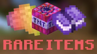 the RAREST ITEMS in CraftersMC Skyblock
