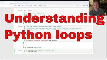 Understanding Python loops