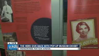 The Herd Give back with pop-up museum