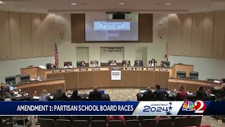 Explaining Florida Amendment 1: Partisan school board races
