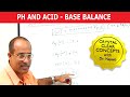 pH and Acid-Base Balance - Biochemistry