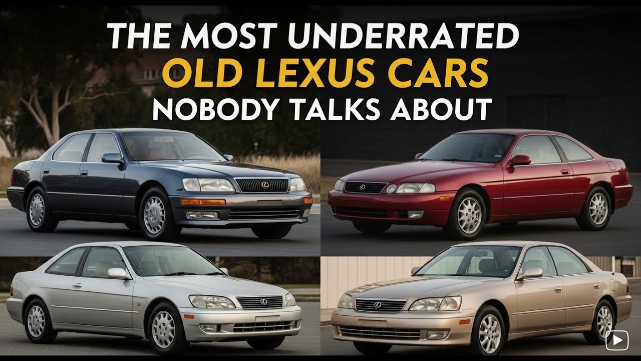 Почему эти старые модели Lexus служат дольше, чем BMW и Mercedes?