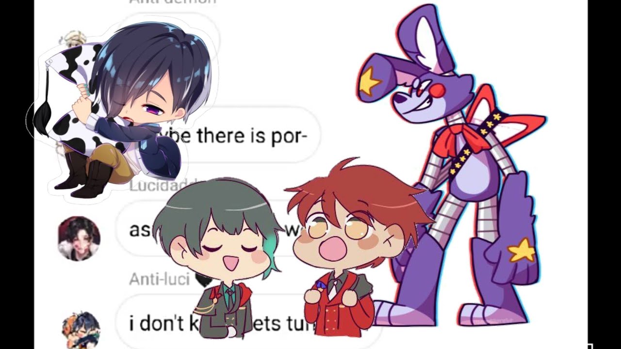 Kardashians : 5 nights at freddy's || obey me! mc feat. solomon & belphie || script prank