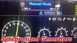 DSE 8610 Synchronization & Load Sharing | 2 DGs Synchronized + Load Sharing 