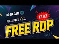 Free Windows RDP/VPS Setup | No Card Required | 16GB RAM Tutorial | FREE VPS/RDP | HIGH INTERNET 