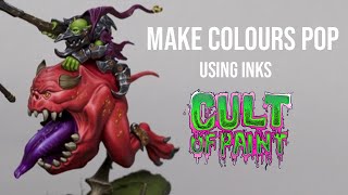 Making your miniatures pop using ink!