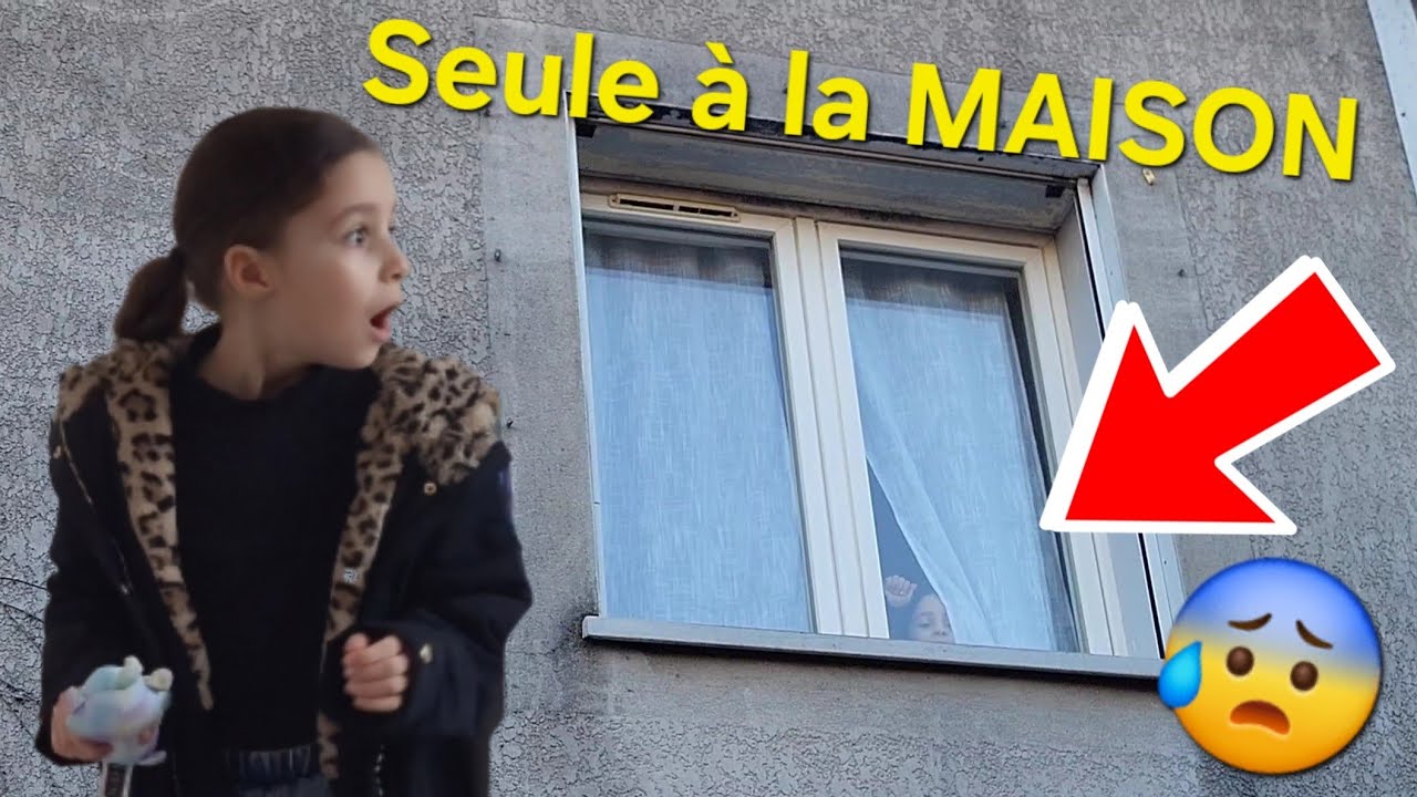On l'a oublié à la MAISON toute SEULE (pour la deuxième fois) 😰