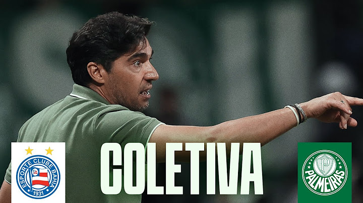 COLETIVA ABEL FERREIRA | BAHIA 1 X 2 PALMEIRAS | BRASILEIRO 2024