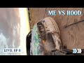DIY OPENING A STUCK HOOD LATCH! #DIY #MECHANIC #onepoundatatime