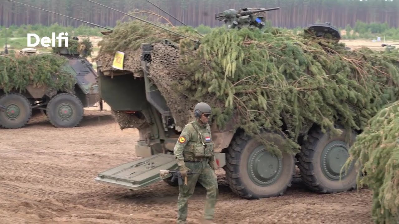 Военные учения Grand Quadriga 2024 в Литве